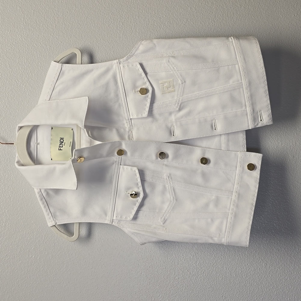 Fendi Denim Vest